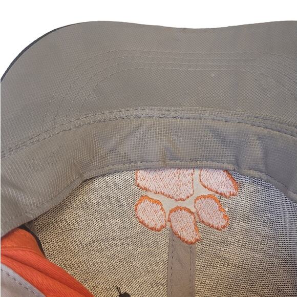 Nike Clemson Tigers Hat Black Orange Legacy 91 One Size Adjustable GUC - Picture 9 of 9